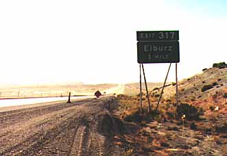 Interstate Highway 80 West, Nevada.