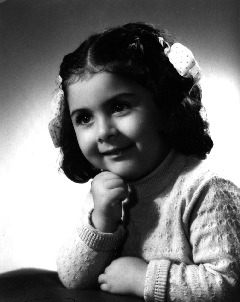 Childhood Photo of Bahar Jaberi - Bahar