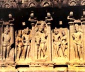Pallava Court Scene at Mahabalipuram, 7th century AD