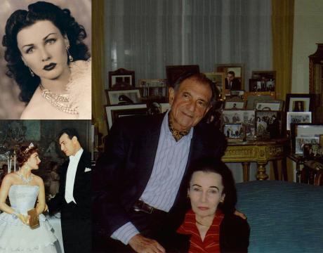 EGYPTIAN SHAHBANOU: Princess Fawzia and Son-in-Law Ardeshir Zahedi (2004)