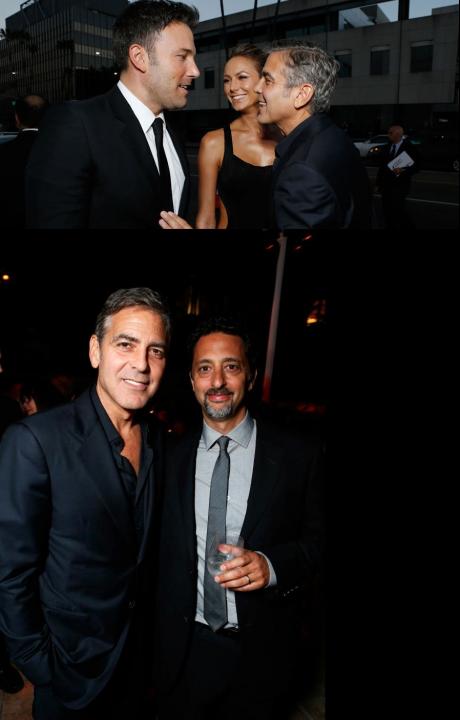 George Clooney and Ben Affleck Bring 'Argo' to LA 