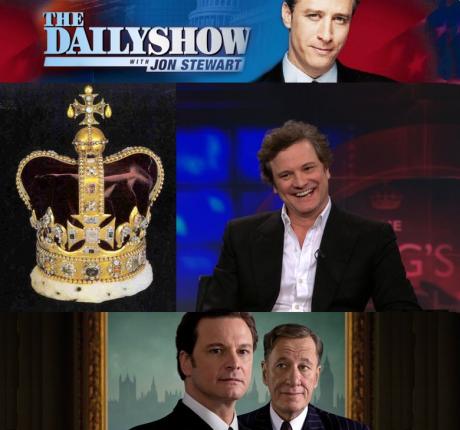 ROYAL DAILY: Star of the "King's Speech" on the Daily Show with Jon Stewart 