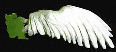 Exile (a small carved marble sculpture)