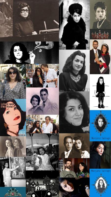 LOOK ALIKES: Marjane Satrapi and Ashraf Pahlavi (Response to RezaChe) ;0)  