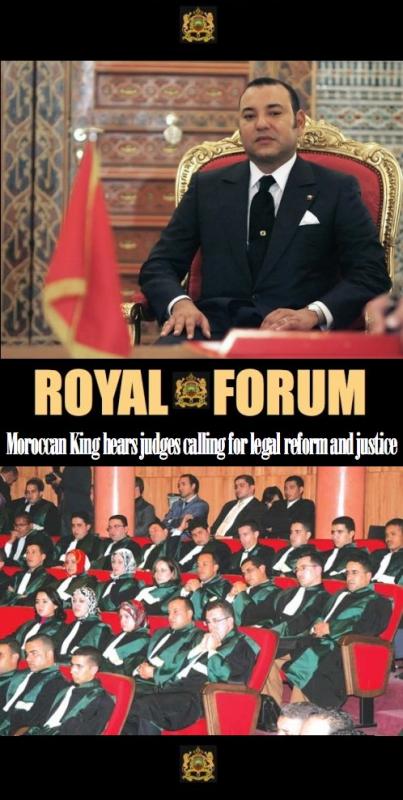 CHECK & BALANCES: Moroccan King receives judges calling for legal reform and Justice