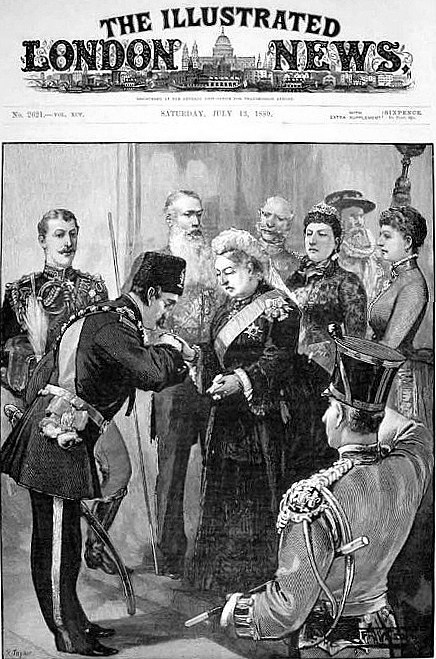 ROYAL CURTSY: Nasseredin Shah Qajar Meets Queen Victoria (July 15th 1850)