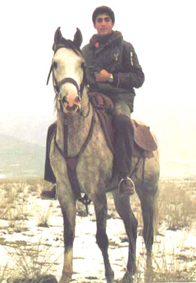 PRINCE OF PERSIA: Crown Prince Reza on Horse "Palang" (1975)