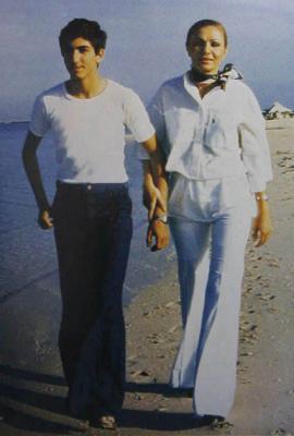 Mother's Day for Royalty: Farah and Reza Caspian Sea (1975)