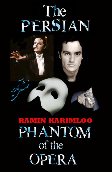 PERSIAN PHANTOM: Ramin Karimloo in "Love Never Dies" (BBC Persian)
