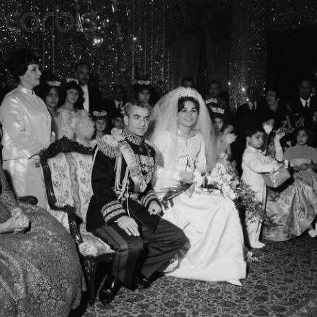 ROYAL WEDDING: Shah Weds Farah Diba Persian News Reel (1959)