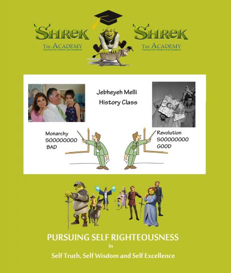 SHREK ACADEMY: Jebheyeh Melli Academic Explains Why is Monarchy BAD & Democracy GOOD