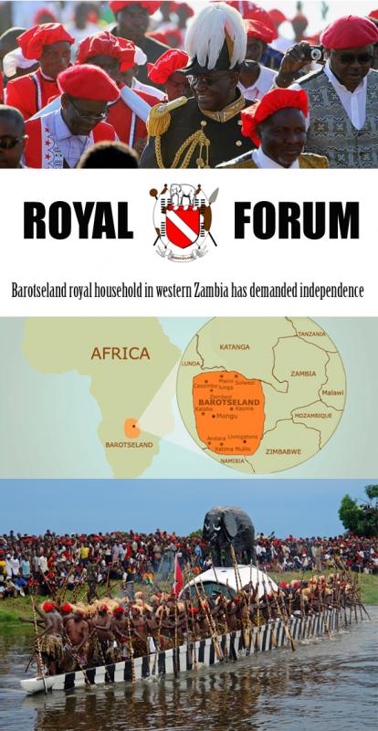 ELEPHANT KINGDOM: Barotseland's royals demand independence from Republic of Zambia