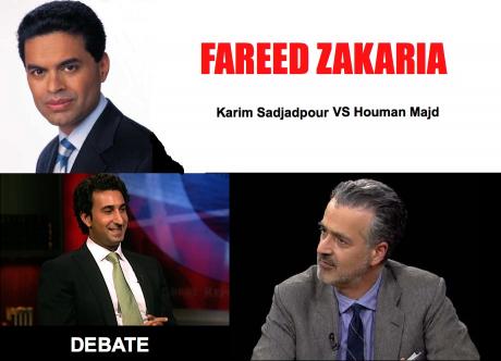 Fareed Zakaria hosts debate with Karim Sadjadpour and Hooman Majd 