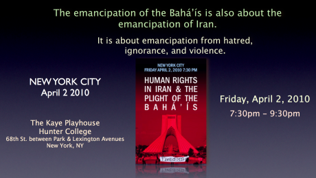 The emancipation of the Bahá’ís is also about the emancipation of Iran