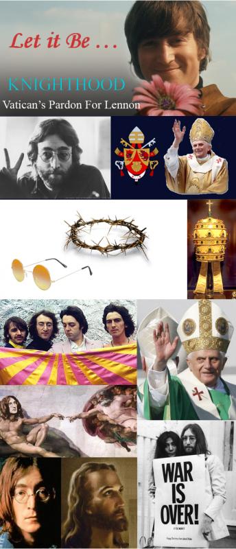 KNIGHTHOOD: Vatican Pardons Lennon's "Jesus" Remark ;0)