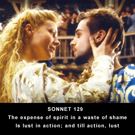 Writing Love: Shakespeare’s Sonnet 129