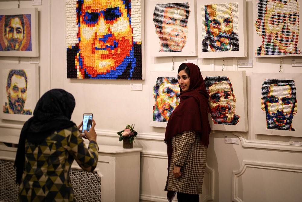Iran art gallery