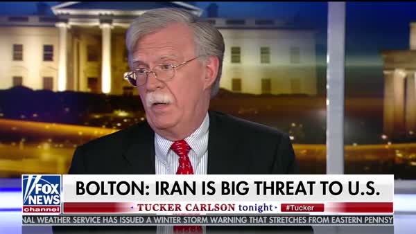 Iran is a 'big threat' to the US -- John Bolton