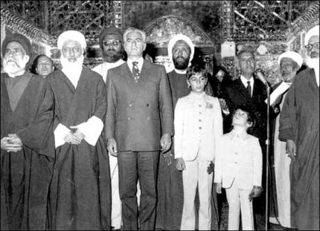 Pictory: Shah Muhammad Reza & Prince Reza With  Imam Reza 