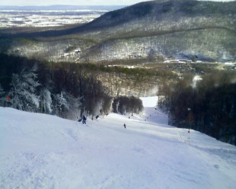 Talking Iranian politics on the ski slopes