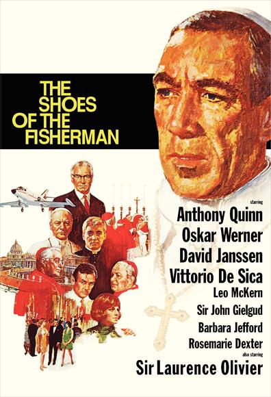 THEOCRACY ON SCREEN: Anthony Quinn is Pope in "The Shoes of the Fisherman" (1968)