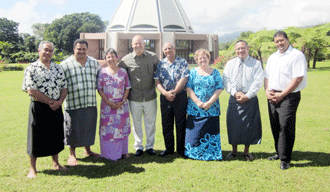 A senior member of the Baha’i Faith is in Samoa this week.