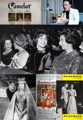 ROYALTY: Shahbanou Farah at the Broadway Show "Camelot" in New York (1962)