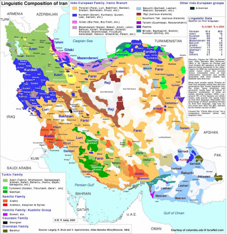 Iran's A Multi-Cultural and Multi-Ethnic Society