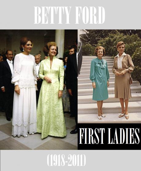 FIRST LADIES: Shahbanou Farah and the late Betty Ford (1918-2011)