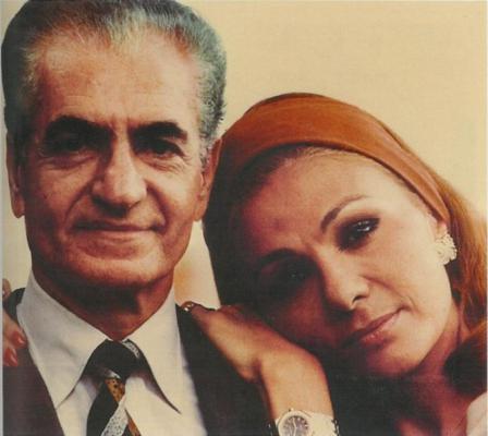 ROYALTY: Farah and Shah in Tender Pose, Mexico (1979-1980)
