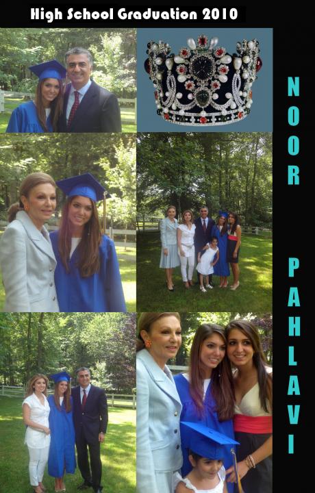 NOOR GRADUATES: Princess Noor Pahlavi's High School Graduation Photos