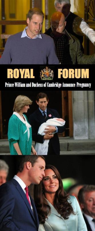 ROYAL PREGNANCY: Prince William, Duchess of Cambridge Announce Pregnancy