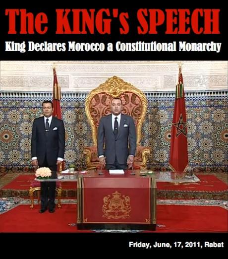 King Mohammed VI declares Morocco a constitutional monarchy