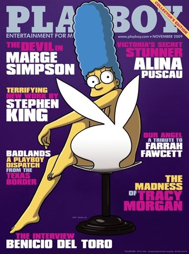 MARGE IN PLAYBOY ! ... ;0))) 