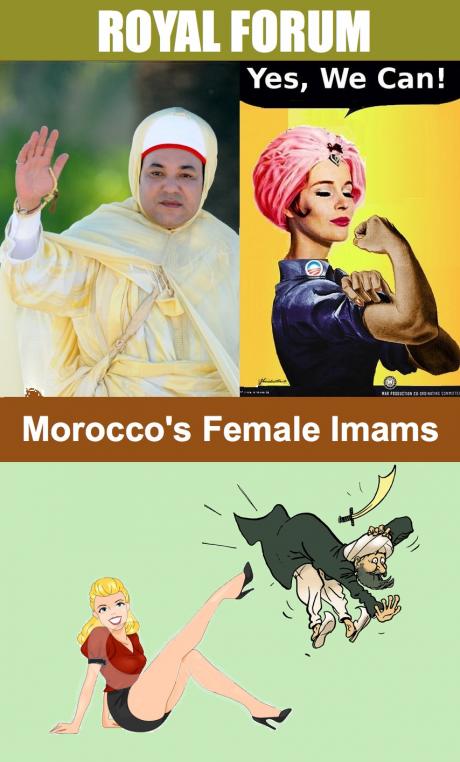 Morocco's King Mohammed VI allowing Female Imams to take charge