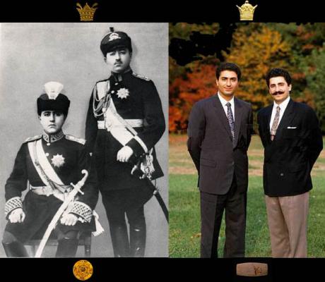 ROYAL BROS: Qajar and Pahlavi Royal Siblings