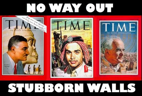 STUBBORN WALLS: Ben Gurion, Hussein, Nasser interviews on ME Peace Process