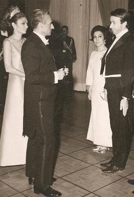 pictory: Inauguration of Rudaki Hall, Tehran Opera  1970's