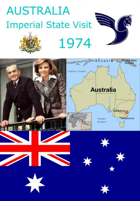 ROYALTY: Shah and Shahbanou visit Australia (1974)