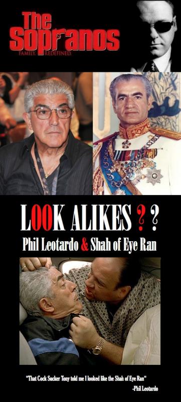 THE SOPRANOS: Phil Leotardo is the Shah of “EYE” Ran … ;0)