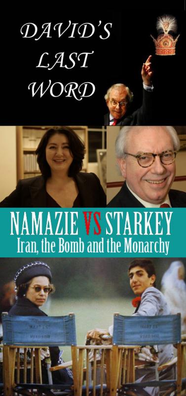 LAST WORD: David Starkey debates with Maryam Namazie on the monarchy