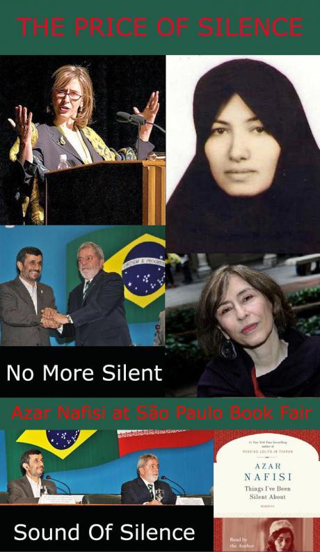 THE PRICE OF SILENCE: Azar Nafisi at São Paulo's Book Fair