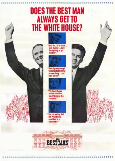 PRESIDENCY ON SCREEN: Henry Fonda vs Cliff Robertson in "The Best Man" (1964)