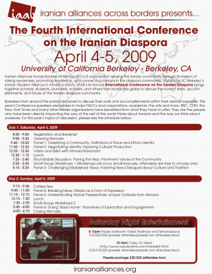 IAAB's Conference on Iranian Diaspora - REGISTER NOW!