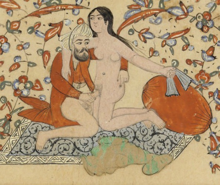 نقاشی یک زوج در حال رابطه جنسی - حراجی کریستی  