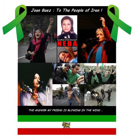 Joan Baez: To The People of Iran