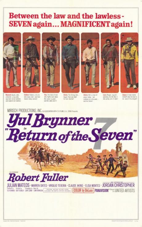 PERSIAN DUBBING: Yul Brynner in "The Return of the Seven" (1966)