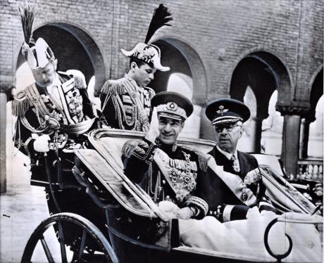 Royalty: Shah of Iran and King of Sweden Stokholm (1960)