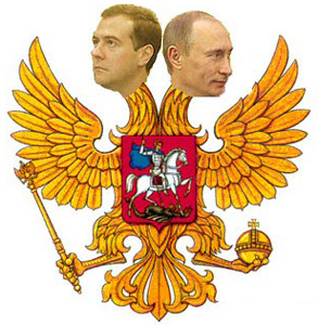 PUTIN ON THE RITZ: Putin Replaces 'Buddy' Medvedev as new  'elected tzar' 