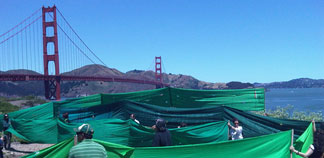 Golden Gate Goes Green